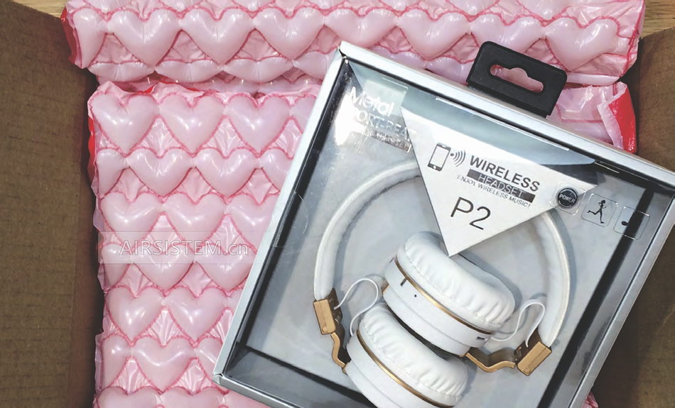 心形气垫膜应用